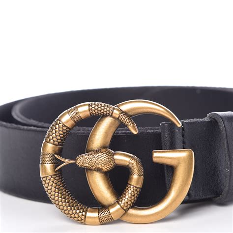 Gucci snakeskin belt